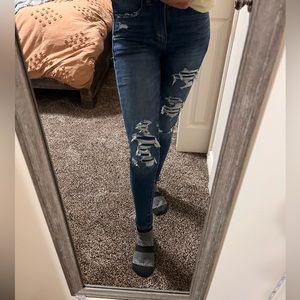 American eagle high-rise crop